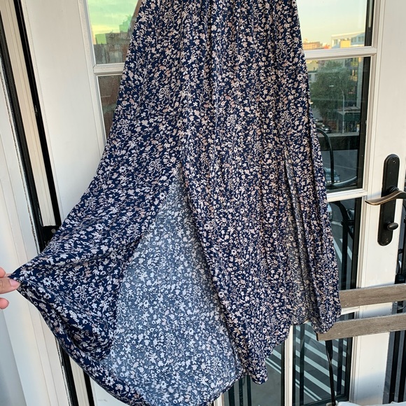 LF off the shoulder maxi slit dress - Picture 7 of 8